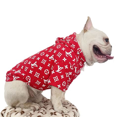 louis vuitton dog hoodie|louis vuitton men's sweatsuit.